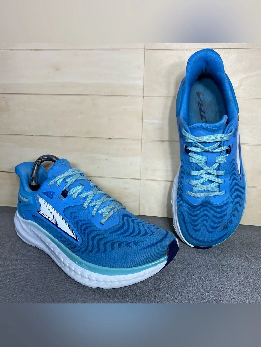 Altra Torin 7 Blue White Women's Size 8 Running Shoes Sneakers EgoMax
